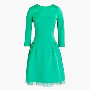 J. Crew Tulle Hem dress NWT